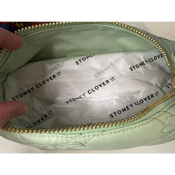 NWT Stoney Clover Lane Toiletry Bag in Pistachio - Picture 7 of 12